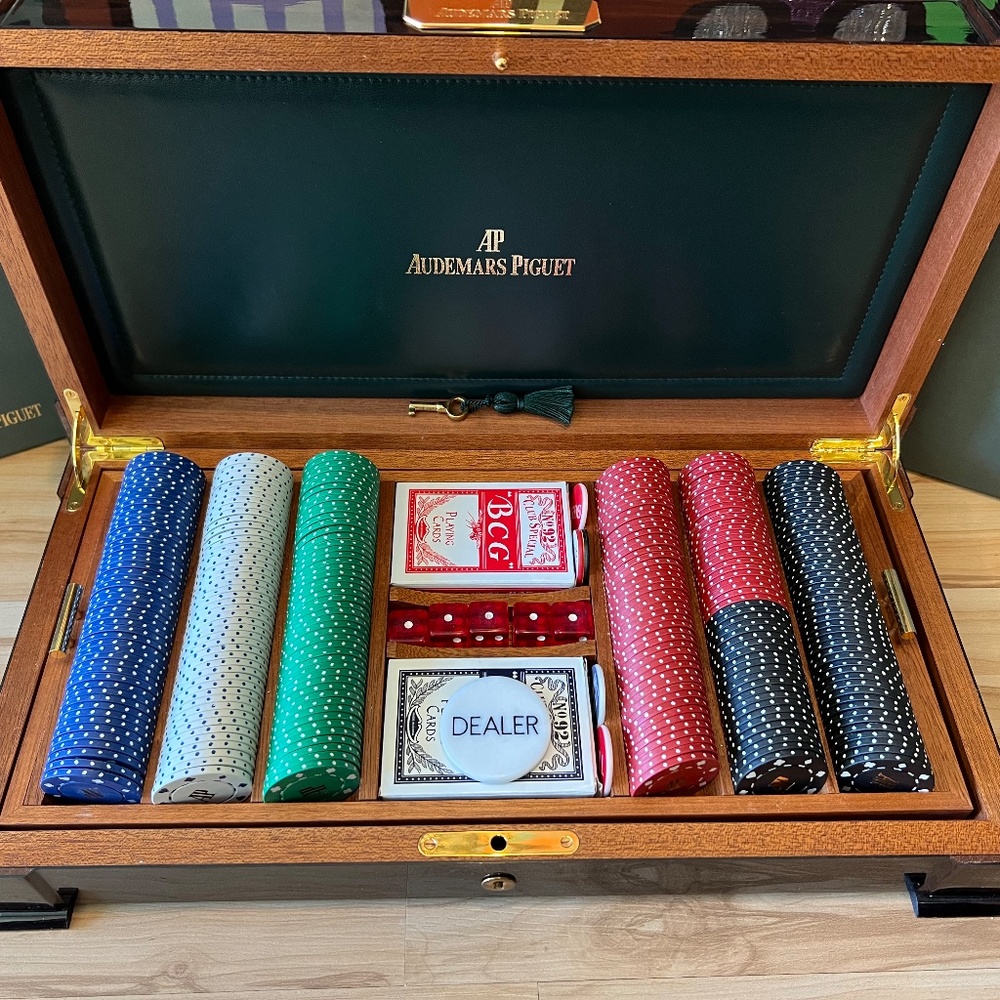 Brand New Authentic Audemars Piguet Poker Set